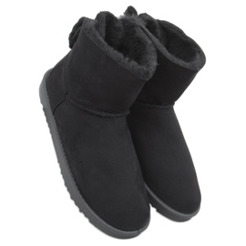 Emusy mit Kelly Black Wollschleife schwarz