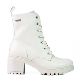 Beigefarbene Vinceza-Schnürtaschen für Damen auf niedrigem Pfosten braun