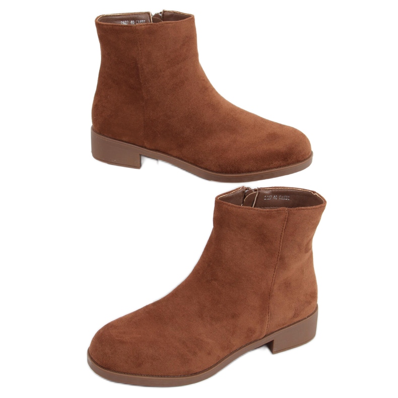 Verbe Camel Wildleder Chelsea Boots für Damen braun