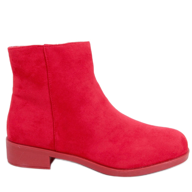 PA1 Chelsea-Stiefel aus Wildleder für Damen Verbe Red rot