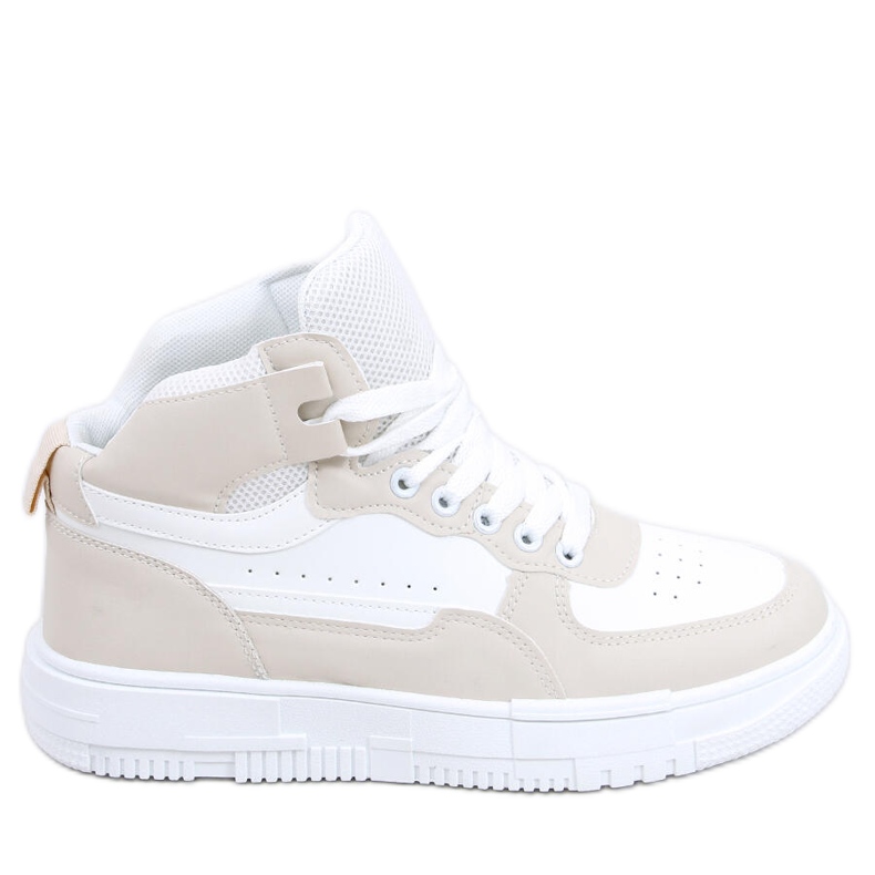 High-Top-Sneaker von Myles in Beige