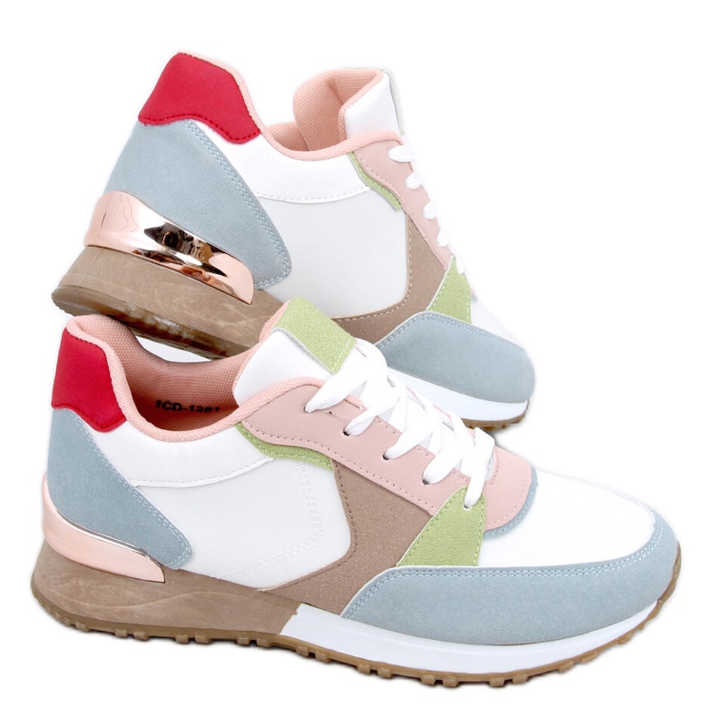 PA1 Nell Blue Damenturnschuhe weiß