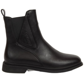 Vinceza Schwarz Schwarze Filippo Jodhpur-Stiefel für Damen