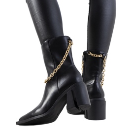 Schwarze Cowboystiefel von Massa