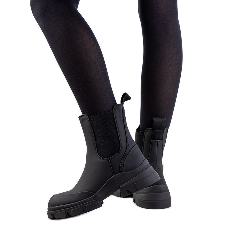 BM Carlos schwarze Stiefel