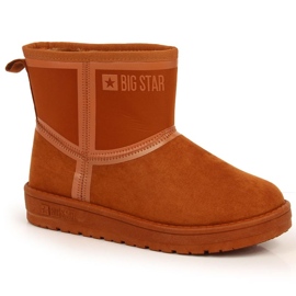 Schneestiefel auf der Kamelplattform Big Star W INT1751A braun