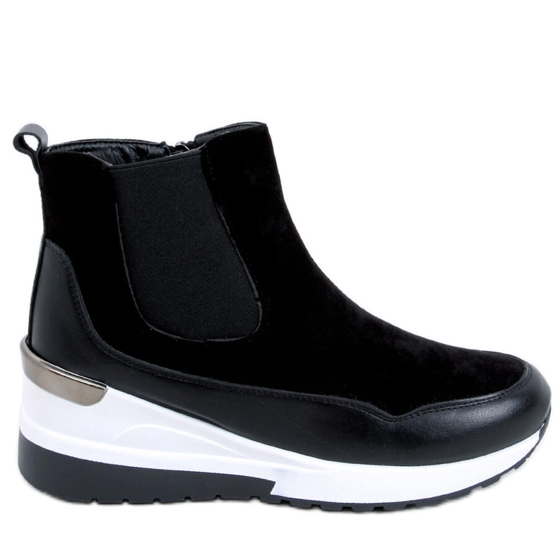 Keilstiefel Byers Negro schwarz