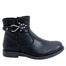 PA1 Dustin Black Damenstiefel schwarz