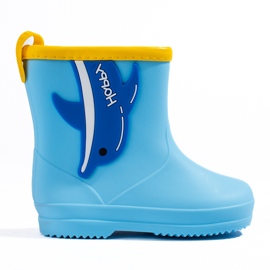 Shelovet niedrige Stiefel für Jungen mit einem Delphin blau