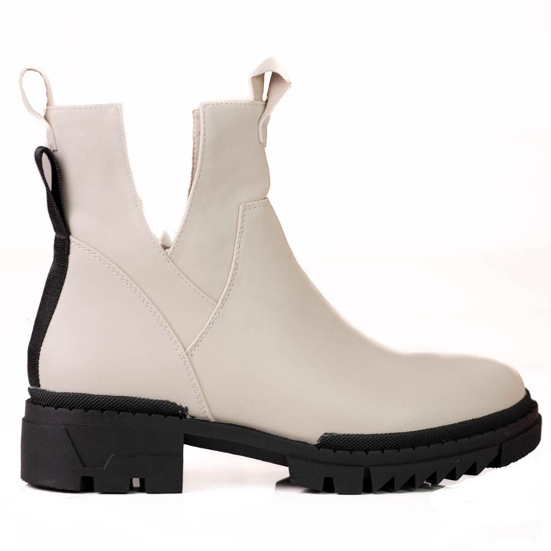 W. Potocki Cremefarbene Damentaschen mit Potocki-Ausschnitt mehrfarbig