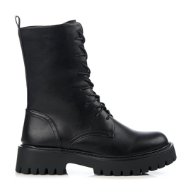 Shelovet geschnürte Damentaschen schwarz