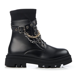 Arbeiterinnen mit Shelovet-Ketten schwarz