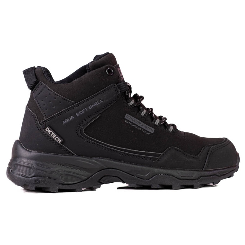 DK schwarze hohe Trekkingschuhe für Damen