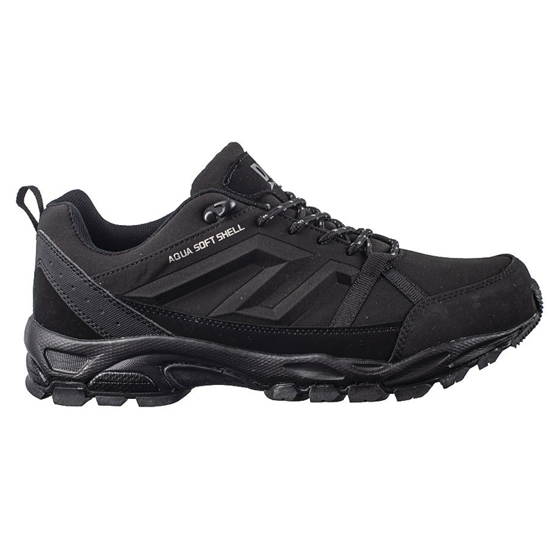 DK aqua Softshell Herren Trekkingschuhe schwarz