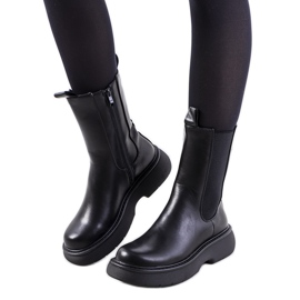 Schwarze Stiefel von Willsden Boots