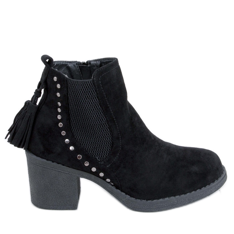 Logue Schwarze High Heels