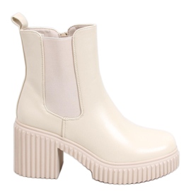 Chelsea-Stiefel Janet Beige