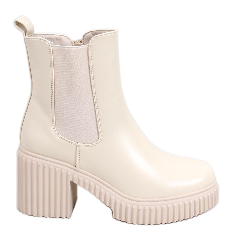Chelsea-Stiefel Janet Beige