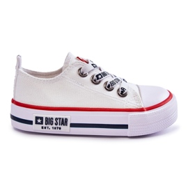 Kindermaterial Sneakers Big Star KK374068 Weiß