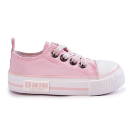 Kindermaterial Sneakers Big Star KK374072 Pink rosa