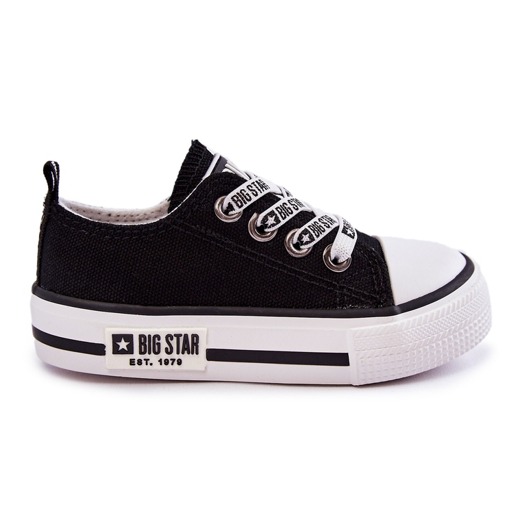 Kindermaterial Sneaker Big Star KK374069 Schwarz