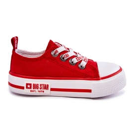 Kindermaterial Sneaker Big Star KK374071 Rot