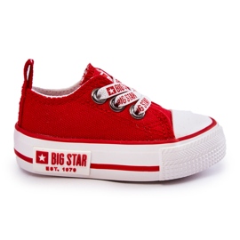 Kindermaterial Sneaker Big Star KK374051 Rot