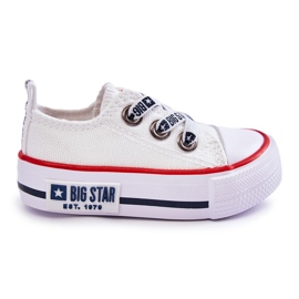 Kindermaterial Sneakers Big Star KK374048 Weiß