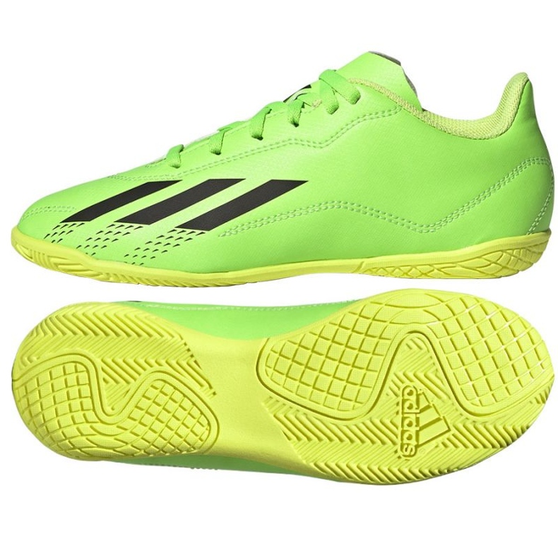 Adidas X Speedportal.4 In Jr GW8505 Fußballschuhe grün grün