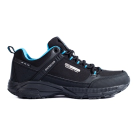 Damen Outdoor-Trekkingschuhe DK schwarz und blau