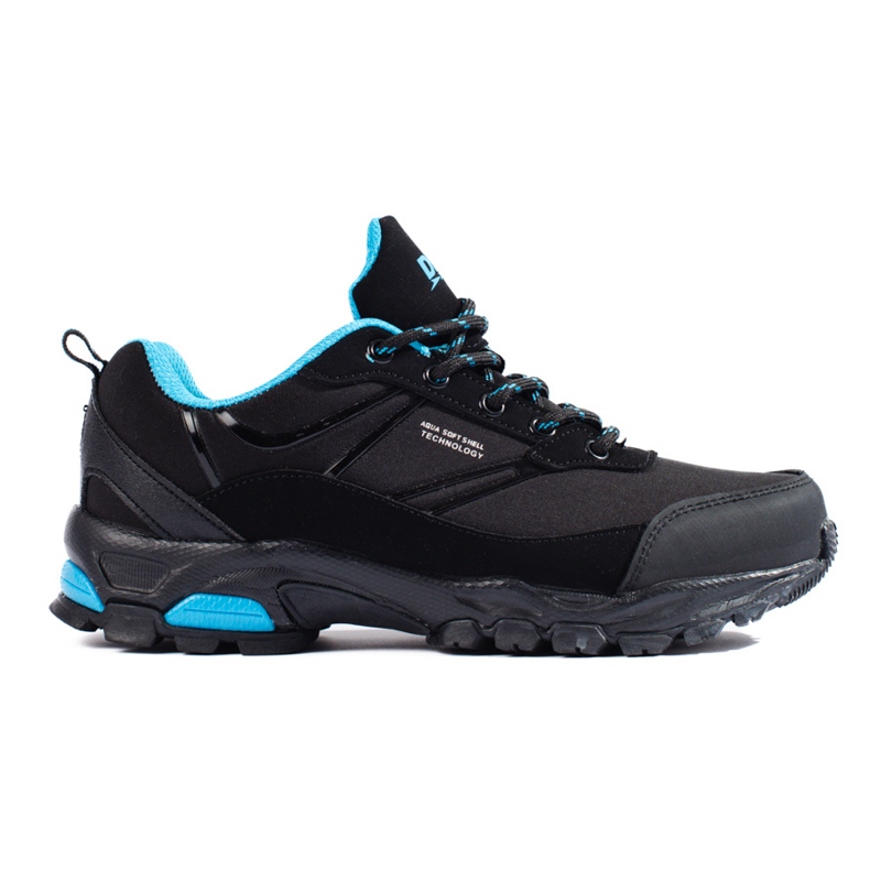 DK schwarz-blaue Sport-Trekkingschuhe für Damen