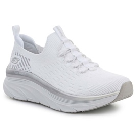 Schuhe Skechers d'ux Walker lassen es leuchten 149366-WSL weiß