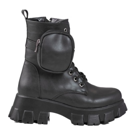 Schwarze Damentaschen mit einer Shelovet-Tasche