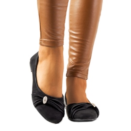 Schwarze Ballerinas für Damen von Tonia