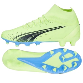 Fußballschuhe Puma Ultra Pro FG / AG M 106931 01 kalk grün