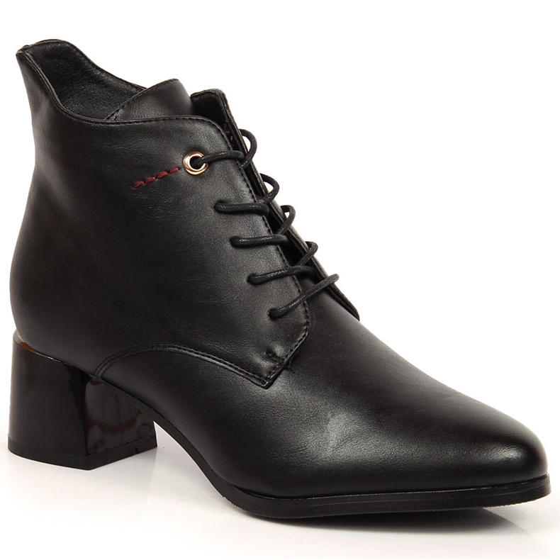 Schwarze isolierte High Heels Damenstiefel Sabatina SAB119