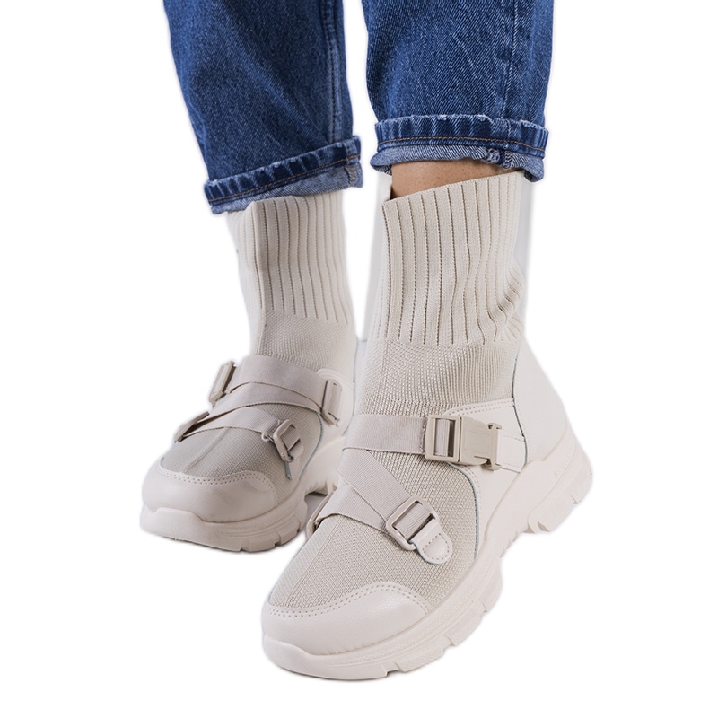 Beige Sneaker von Saker