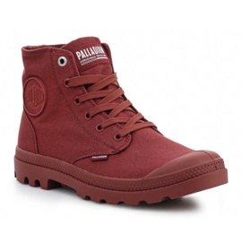 Palladium Mono Chrome Wax-Schuhe 73089-658-M rot