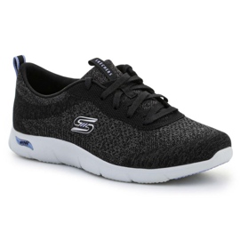 Skechers Arch Fit Refine Lavish Wish 104272-BKW Schuhe schwarz