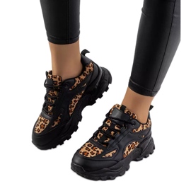 Schwarze Akron-Turnschuhe