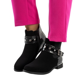 Schwarze Sutton-Stiefel