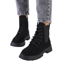 Schwarze Damen-Stiefeletten von Swinford