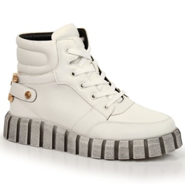 Plattformarbeiter mit Dekoration Potocki W WOL106B weiß