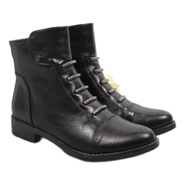 Schwarze isolierte Damenstiefel Jezzi JEZ52A