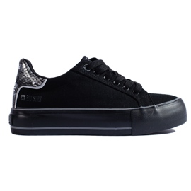 Damen Big Star KK274036 Turnschuhe schwarz