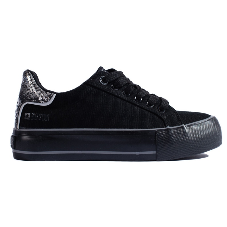 Damen Big Star KK274036 Turnschuhe schwarz