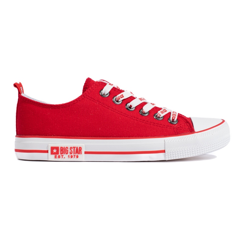 Damenturnschuhe Big Star KK274104 rot