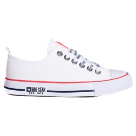 Damenturnschuhe Big Star KK274101 weiß