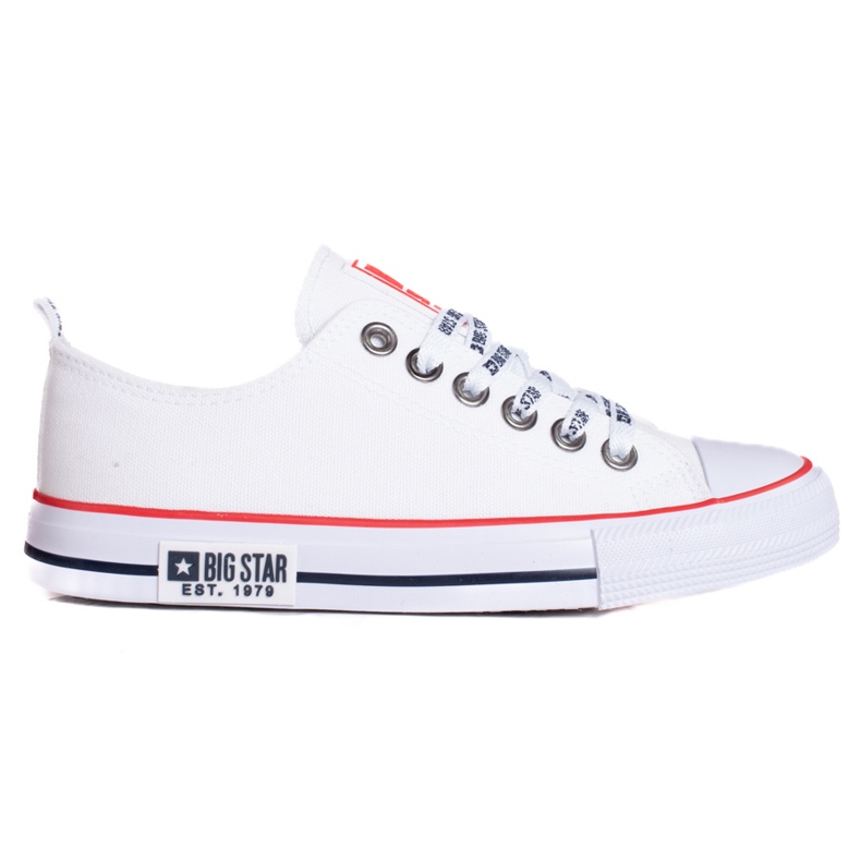 Damenturnschuhe Big Star KK274101 weiß