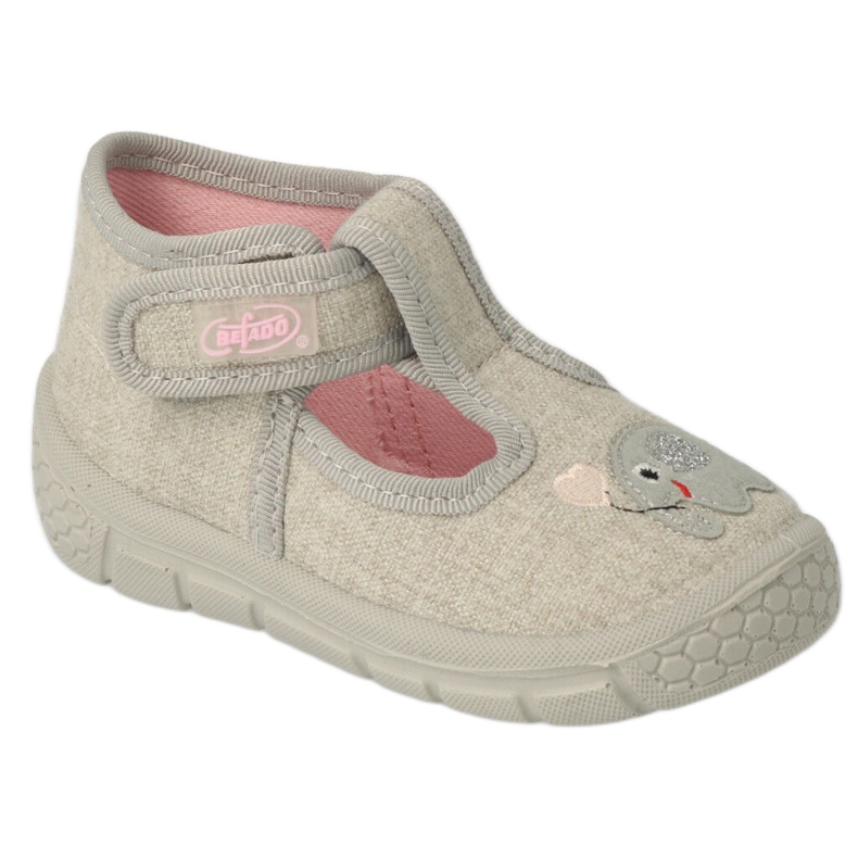 Befado Kinderschuhe 531P103 grau